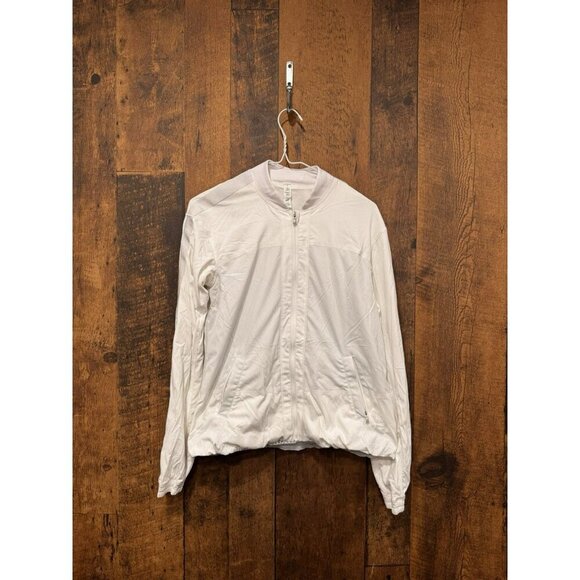 Lululemon Off-The-Court Jacket White / Nimbus Size 4 EUC - Picture 2 of 6